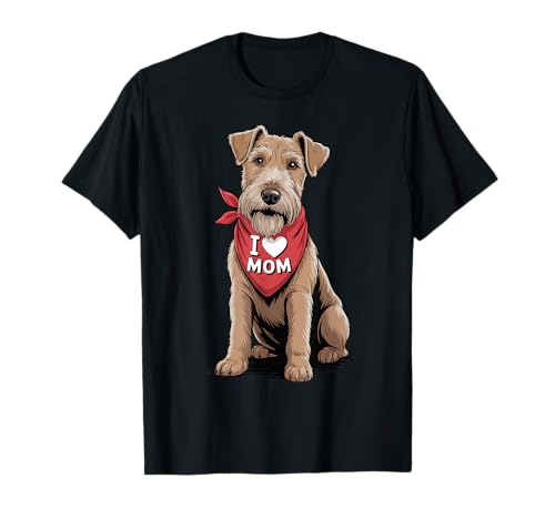 Ich Liebe Mama, Irish Terrier, Liebhaberin, Hund, Muttertag T-Shirt Ich Liebe Mama, Irish Terrier, Liebhaberin, Hund, Muttertag T-Shirt von Cute Irish Terrier Mom Dog Lover