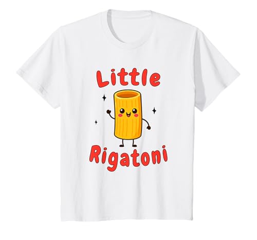 Italian Food Kids Little Rigatoni Pasta Lover Kleinkind Baby T-Shirt von Cute Italian Food Pasta Lover Kids Toddler