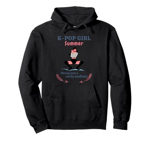 Frauen tanzen K-Pop Mädchen Sommer Tauchen in EIN fängiges Medley Pullover Hoodie Frauen tanzen K-Pop Mädchen Sommer Tauchen in EIN fängiges Medley Pullover Hoodie von Cute K-Pop Girl Summer Diving Into a Catchy Medley