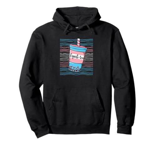 Transgender Pride Flag LGBTQ Gender Equality Trans Herren Damen Pullover Hoodie Transgender Pride Flag LGBTQ Gender Equality Trans Herren Damen Pullover Hoodie von Cute Kawaii Boba Bubble Milk Tea LGBT Equal Rights