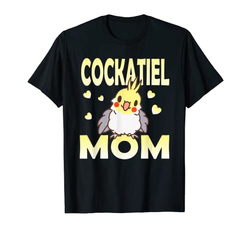 Nymphensittich Mama T-Shirt Nymphensittich Mama T-Shirt von Cute Kawaii Cockatiel Mom Collection !