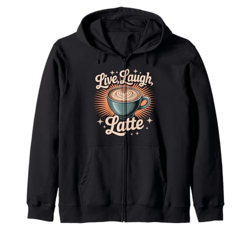 Lustiges Retro-Kaffee-Zitat für Männer, Frauen, Kinder Kapuzenjacke Lustiges Retro-Kaffee-Zitat für Männer, Frauen, Kinder Kapuzenjacke von Cute Kawaii Coffee Clothing for Men Women and Kids