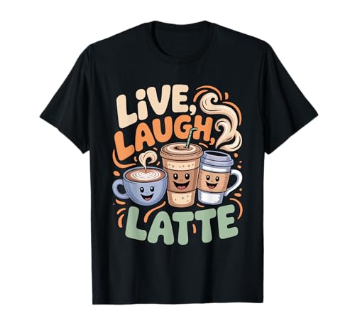 Lustiges Retro-Kaffee-Zitat für Männer, Frauen, Kinder T-Shirt Lustiges Retro-Kaffee-Zitat für Männer, Frauen, Kinder T-Shirt von Cute Kawaii Coffee Clothing for Men Women and Kids