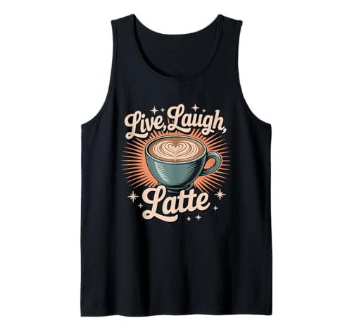 Lustiges Retro-Kaffee-Zitat für Männer, Frauen, Kinder Tank Top Lustiges Retro-Kaffee-Zitat für Männer, Frauen, Kinder Tank Top von Cute Kawaii Coffee Clothing for Men Women and Kids
