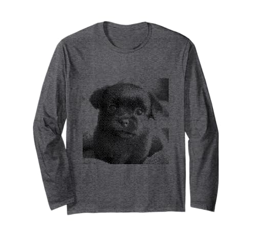 Abstrakter Labrador Welpe Hund Papa Hund Mama Langarmshirt Abstrakter Labrador Welpe Hund Papa Hund Mama Langarmshirt von Cute Labrador Puppy Designs