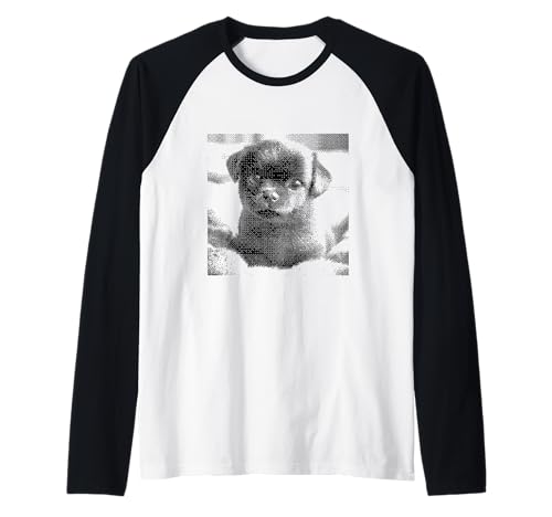 Abstrakter Labrador Welpe Hund Papa Hund Mama Raglan Abstrakter Labrador Welpe Hund Papa Hund Mama Raglan von Cute Labrador Puppy Designs