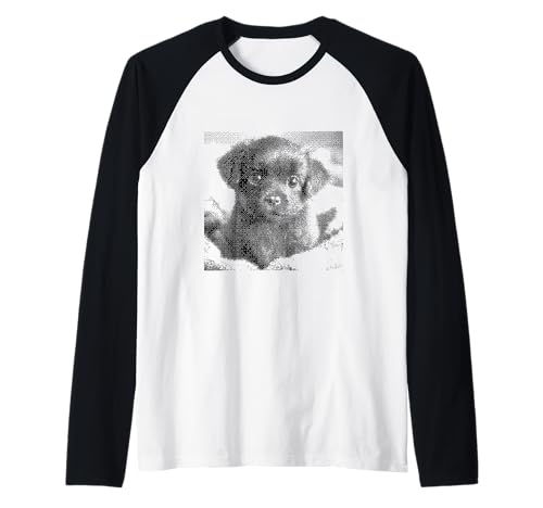 Abstrakter Labrador Welpe Hund Papa Hund Mama Raglan Abstrakter Labrador Welpe Hund Papa Hund Mama Raglan von Cute Labrador Puppy Designs