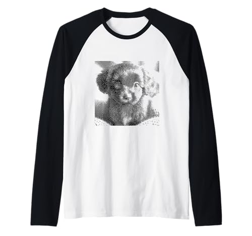 Abstrakter Labrador Welpe Hund Papa Hund Mama Raglan Abstrakter Labrador Welpe Hund Papa Hund Mama Raglan von Cute Labrador Puppy Designs