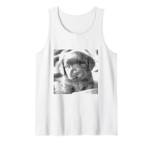 Abstrakter Labrador Welpe Hund Papa Hund Mama Tank Top Abstrakter Labrador Welpe Hund Papa Hund Mama Tank Top von Cute Labrador Puppy Designs