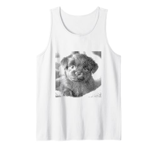 Abstrakter Labrador Welpe Hund Papa Hund Mama Tank Top Abstrakter Labrador Welpe Hund Papa Hund Mama Tank Top von Cute Labrador Puppy Designs