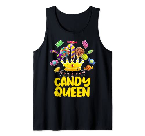 Lustiges Süßigkeiten-Liebhaber-Design, für Damen, Mädchen, Kinder, Süßigkeiten Tank Top von Cute Lollipop Candy Lovers Gift Lollie Sweet Tooth