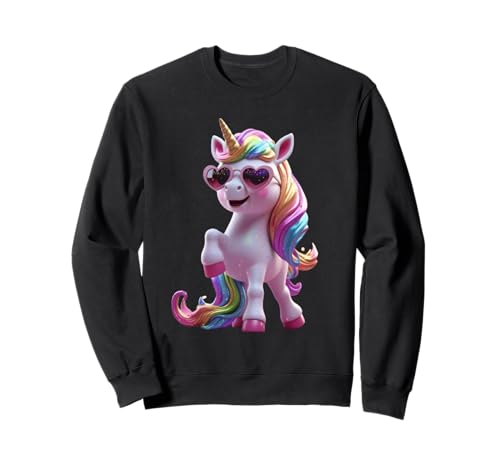 Niedliches magisches Pferd, lustiges Unisex-Design für Männer und Frauen Sweatshirt von Cute Magic Horse Funny Unisex Design Men Women Tee