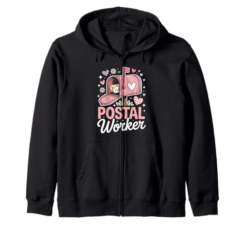 Lustiger Postangestellter Spruch Humorvoller Briefkasten Liebe Frauen Männer Kapuzenjacke Lustiger Postangestellter Spruch Humorvoller Briefkasten Liebe Frauen Männer Kapuzenjacke von Cute Mail Carrier Heart Envelope Post Office