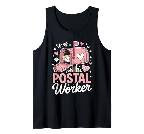 Lustiger Postangestellter Spruch Humorvoller Briefkasten Liebe Frauen Männer Tank Top Lustiger Postangestellter Spruch Humorvoller Briefkasten Liebe Frauen Männer Tank Top von Cute Mail Carrier Heart Envelope Post Office