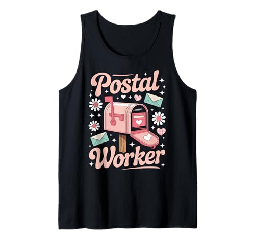 Lustiger Postangestellter Spruch Humorvoller Briefkasten Liebe Frauen Männer Tank Top Lustiger Postangestellter Spruch Humorvoller Briefkasten Liebe Frauen Männer Tank Top von Cute Mail Carrier Heart Envelope Post Office