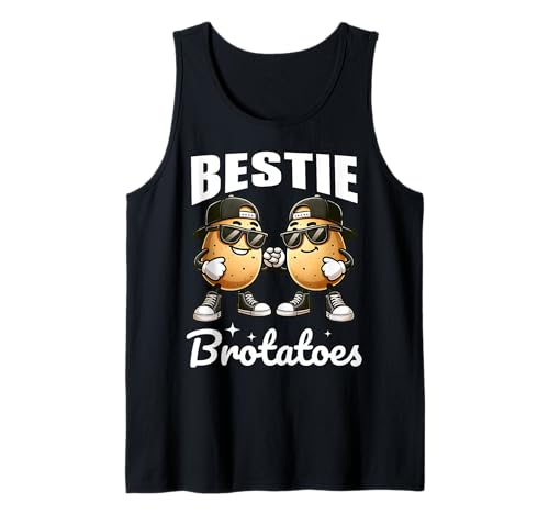 Lustiges, passendes Wortspiel mit Kartoffeln, beste Freunde für Jungen, beste Freunde, Kinder Tank Top von Cute Matching Best Friend Boys Potato Designs