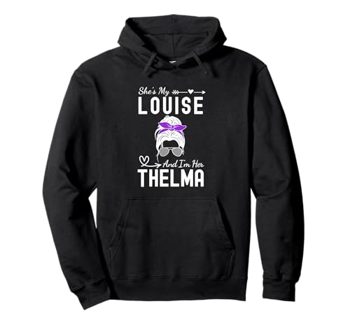 Every Thelma Needs A Louise, Beste Freundinnen im Retro-Stil für Damen Pullover Hoodie Every Thelma Needs A Louise, Beste Freundinnen im Retro-Stil für Damen Pullover Hoodie von Cute Matching Besties Design For Girls & Women