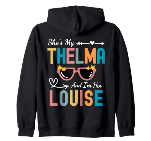 Every Thelma Needs A Louise, Beste Freundinnen im Retro-Stil für Damen Kapuzenjacke Every Thelma Needs A Louise, Beste Freundinnen im Retro-Stil für Damen Kapuzenjacke von Cute Matching Besties Design For Women