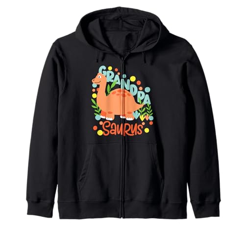Opa Saurus Rex Dinosaurier Kinder Kapuzenjacke Opa Saurus Rex Dinosaurier Kinder Kapuzenjacke von Cute Matching Dinosaur Family Outfits