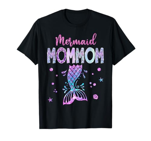 Meerjungfrau MomMom Geburtstag Party Mädchen Familie Matching T-Shirt Meerjungfrau MomMom Geburtstag Party Mädchen Familie Matching T-Shirt von Cute Mermaid Tail Family Matching