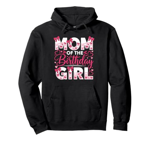Mama des Geburtstagskindes, Rosa, Familiengeburtstag, Mädchenparty Pullover Hoodie Mama des Geburtstagskindes, Rosa, Familiengeburtstag, Mädchenparty Pullover Hoodie von Cute Mom & Dad Of The Birthday Girl Apparel