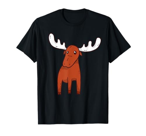 Cartoon Elch I Elch Kunst I Kinder Elch T-Shirt Cartoon Elch I Elch Kunst I Kinder Elch T-Shirt von Cute Moose I Sweet Moose I Children Moose