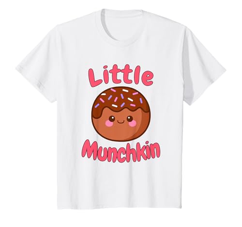 Little Munchkin Donut Lover für Kinder, Feinschmecker, Backen, Kinder, Kleinkind T-Shirt von Cute Munchkin Donut Doughnut Lover Kids Toddler