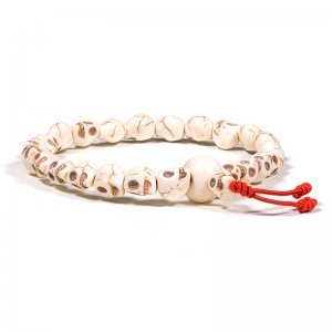 Mala/Armband kleine Schädel - elastisch - Durchmesser der Köpfchen 0.6 cm - CUTE NAILS Mala/Armband kleine Schädel - elastisch - Durchmesser der Köpfchen 0.6 cm - CUTE NAILS von Cute Nails