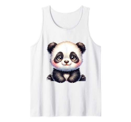 Kawaii Pandabär, niedliches Tier-Design für Kinder Tank Top Kawaii Pandabär, niedliches Tier-Design für Kinder Tank Top von Cute Panda Animal Designs for Children