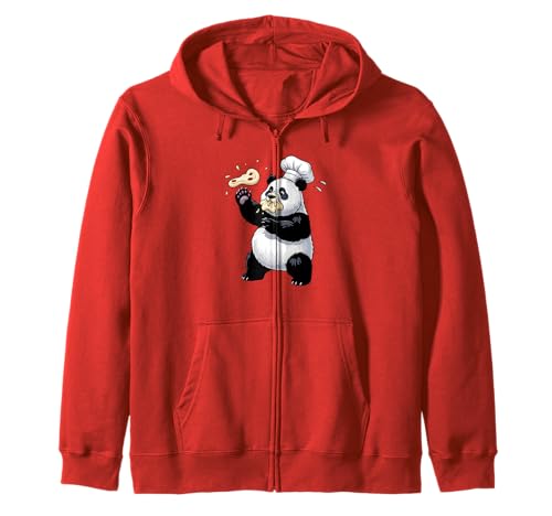 Funny Chef Panda Foodie Food Lover Cooker Geschenk Erwachsene Kinder Kapuzenjacke Funny Chef Panda Foodie Food Lover Cooker Geschenk Erwachsene Kinder Kapuzenjacke von Cute Panda Bear Animal Baking Pizza Graphic Design