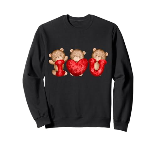 Süßes Panda mit Liebe, lustiges Unisex-Design für Männer und Frauen Sweatshirt Süßes Panda mit Liebe, lustiges Unisex-Design für Männer und Frauen Sweatshirt von Cute Panda With Love Funny unisex Design For Tee