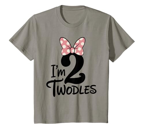I'm Twodles 2nd Birthday Girl Design T-Shirt I'm Twodles 2nd Birthday Girl Design T-Shirt von Cute Pink Bow Second Birthday Outfit