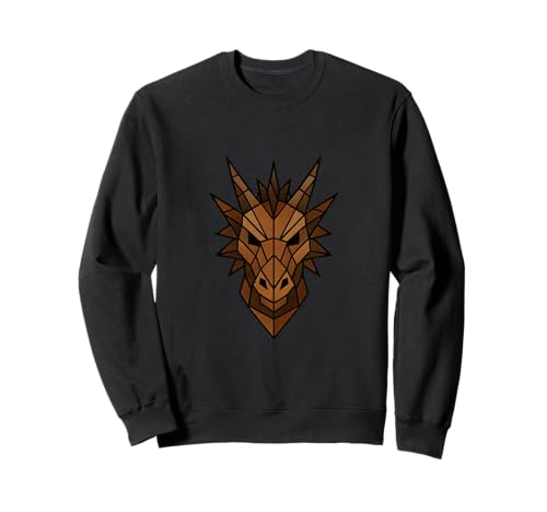 Niedliches Polygon-Drachen-Tier, geeignet für Männer und Frauen. Sweatshirt Niedliches Polygon-Drachen-Tier, geeignet für Männer und Frauen. Sweatshirt von Cute Polygon Products