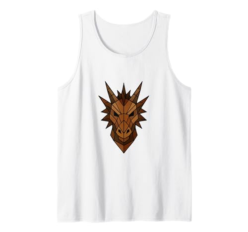 Niedliches Polygon-Drachen-Tier, geeignet für Männer und Frauen. Tank Top Niedliches Polygon-Drachen-Tier, geeignet für Männer und Frauen. Tank Top von Cute Polygon Products