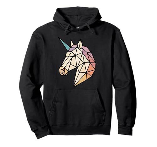 Niedliches Polygon-Einhorn-Tier, geeignet für Männer und Frauen. Pullover Hoodie Niedliches Polygon-Einhorn-Tier, geeignet für Männer und Frauen. Pullover Hoodie von Cute Polygon Products