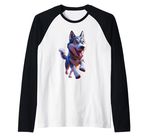 Lustiges Unisex-Design für Männer und Frauen Raglan von Cute Puppy Funny Unisex Design For Men Women Tee