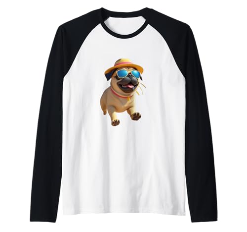 Lustiges Unisex-Design für Männer und Frauen Raglan von Cute Puppy Funny Unisex Design For Men Women Tee