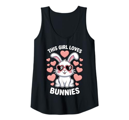 Damen Dieses Mädchen liebt Hasen Tank Top Damen Dieses Mädchen liebt Hasen Tank Top von Cute Rabbits Cool Bunny Design