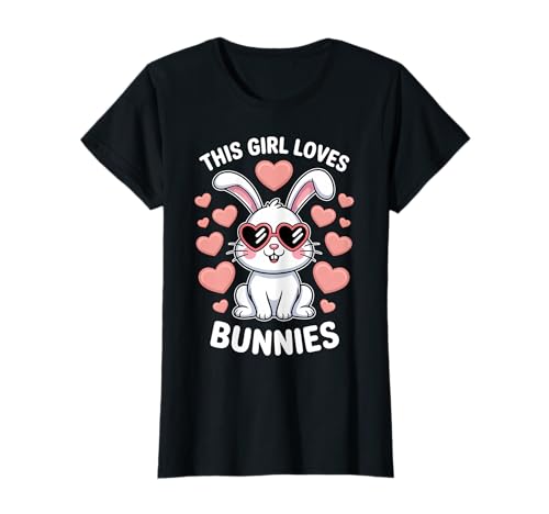 Dieses Mädchen liebt Hasen T-Shirt Dieses Mädchen liebt Hasen T-Shirt von Cute Rabbits Cool Bunny Design