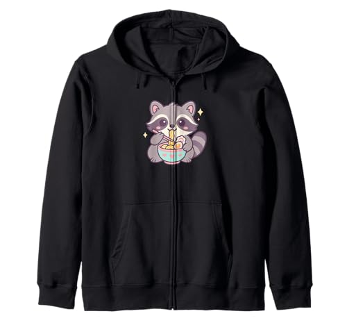 Waschbär isst Ramen Kawaii Japanisches Essen Männer Frauen Kinder Kapuzenjacke Waschbär isst Ramen Kawaii Japanisches Essen Männer Frauen Kinder Kapuzenjacke von Cute Raccoon Ramen Noodles Lover Merch Gifts