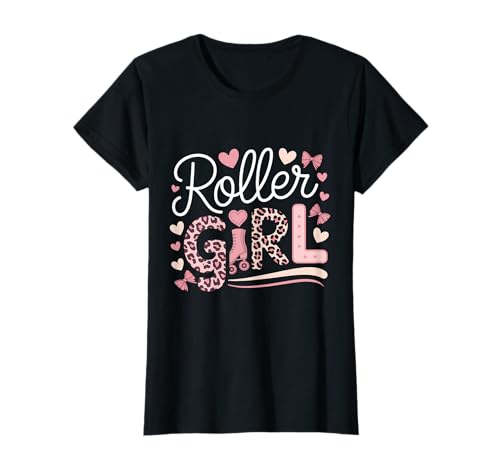 Roller Skating Girl 70er 80er Jahre Rollschuhe 90er Roller Skater T-Shirt von Cute Roller Skating Girl Designs