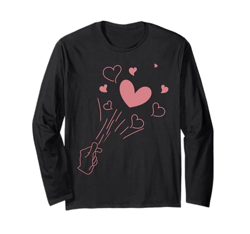 Süßes sendendes Herz, lustiges Unisex-Design für Männer und Frauen Langarmshirt Süßes sendendes Herz, lustiges Unisex-Design für Männer und Frauen Langarmshirt von Cute Sending Heart Funny Unisex Design For Tee