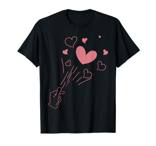 Süßes sendendes Herz, lustiges Unisex-Design für Männer und Frauen T-Shirt von Cute Sending Heart Funny Unisex Design For Tee