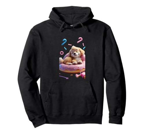 Niedliches Sleepy Little Dog Lustiges Unisex-Design für Männer und Frauen T-Shirt Pullover Hoodie von Cute Sleepy Little Dog Funny unisex Design For Tee