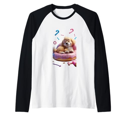 Niedliches Sleepy Little Dog Lustiges Unisex-Design für Männer und Frauen T-Shirt Raglan Niedliches Sleepy Little Dog Lustiges Unisex-Design für Männer und Frauen T-Shirt Raglan von Cute Sleepy Little Dog Funny unisex Design For Tee