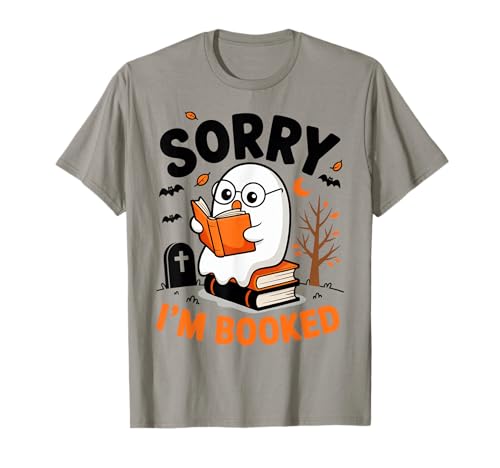 Sorry, ich Bin gebucht Lesen Nerd for Bookworms Geschenk Herren Damen T-Shirt Sorry, ich Bin gebucht Lesen Nerd for Bookworms Geschenk Herren Damen T-Shirt von Cute Spooky Halloween Ghost Book Reader Graphics