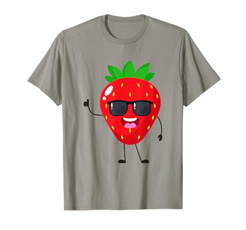Coole Sonnenbrille Erdbeere T-Shirt Geschenk Jungen Mädchen Frauen Männer T-Shirt Coole Sonnenbrille Erdbeere T-Shirt Geschenk Jungen Mädchen Frauen Männer T-Shirt von Cute Strawberry Lover Apparel