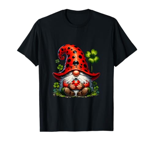 Unique Gnome Ladybug Accessories For Girls And Nature Lover T-Shirt von Cute Summer Gnome Ladybug Gifts For Animal Lover