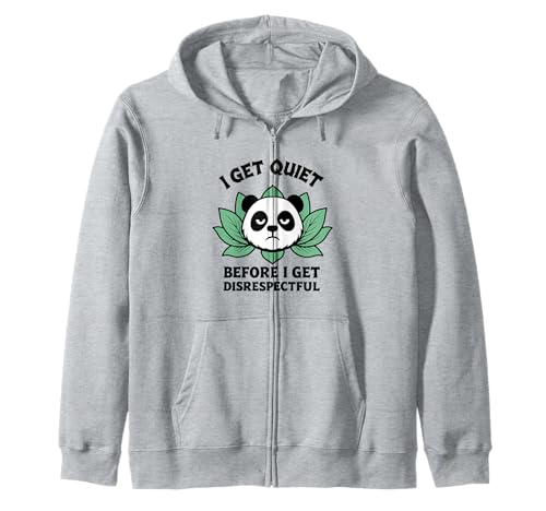 Lustiger Grumpy Moody Panda Bär Tier Geschenk für Männer Frauen Kinder Kapuzenjacke Lustiger Grumpy Moody Panda Bär Tier Geschenk für Männer Frauen Kinder Kapuzenjacke von Cute Tired Panda Lover Wildlife Fan Graphic Design