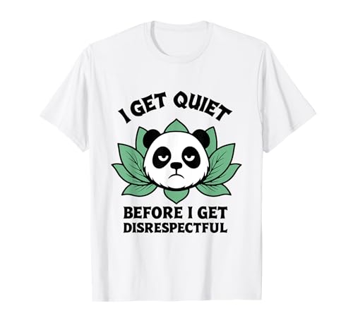 Lustiger Grumpy Moody Panda Bär Tier Geschenk für Männer Frauen Kinder T-Shirt Lustiger Grumpy Moody Panda Bär Tier Geschenk für Männer Frauen Kinder T-Shirt von Cute Tired Panda Lover Wildlife Fan Graphic Design